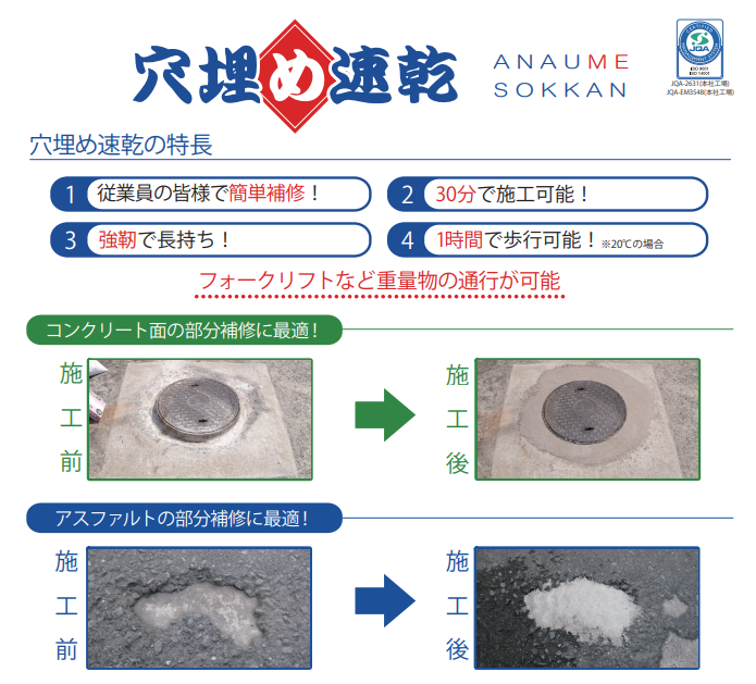 穴埋め速乾 6kg