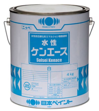 水性ケンエース 4Kg 各色