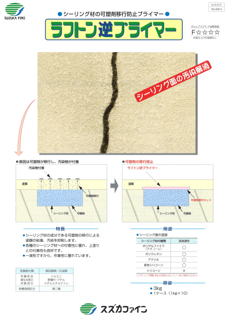 ラフトン逆プライマー 3kg