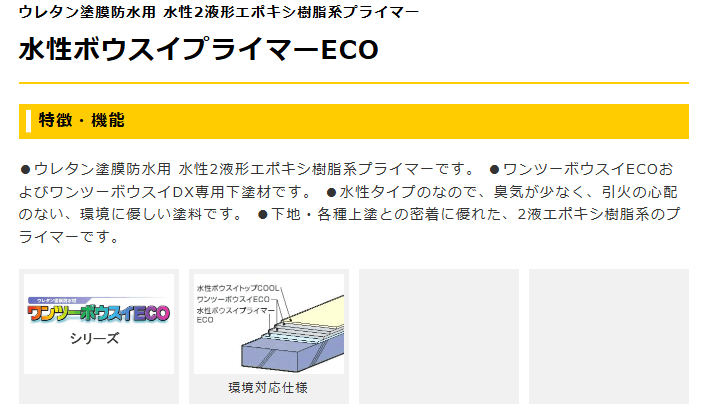 水性ボウスイプライマーECO 16kg