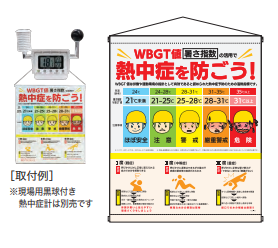 WBGT分布標識