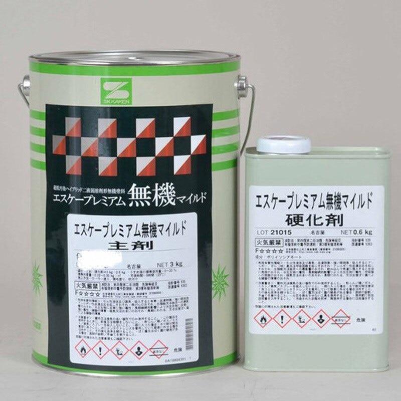 エスケープレミアム無機マイルド 各色 3.6Kgセット