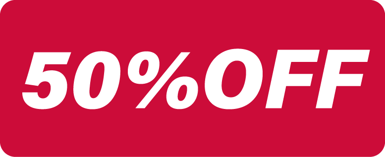 50％OFF